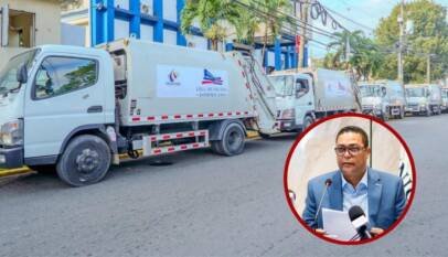 Víctor D’aza resalta la necesidad de camiones compactadores y valora apoyo de Abinader