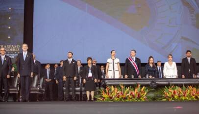 Abinader participa en toma de posesión de la nueva presidenta de Costa Rica