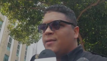 Angelo Vásquez encabeza manifestación en apoyo a víctimas del caso Jet Set