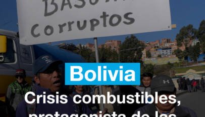 Bolivia: crisis de combustibles, protagonista de las masivas protestas