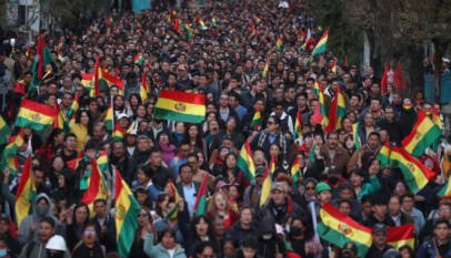 Bolivia: el Gobierno intenta el despeje de vías mientras Evo Morales pide elecciones anticipadas