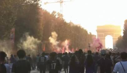 Celebración del triunfo del PSG deriva en disturbios y más de 780 arrestos en Francia