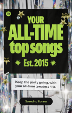 Cómo ver tus estadísticas de Spotify desde el día que te uniste con ‘Your Party of the Year(s)’