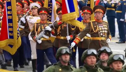 Corea del Norte, invitada de honor en un discreto desfile del Día de la Victoria en Moscú