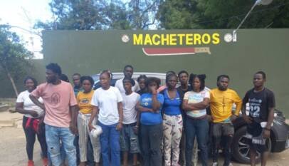Detienen 22 haitianos indocumentados durante operativo en Mao