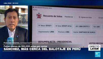 Directo Latam y la batalla por la segunda vuelta en Perú con Sánchez y López en disputa