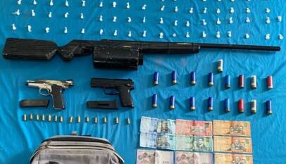 DNCD ocupa drogas y armas durante operativo en San Cristóbal; arrestan al “Poli” y a la “Jaiba”