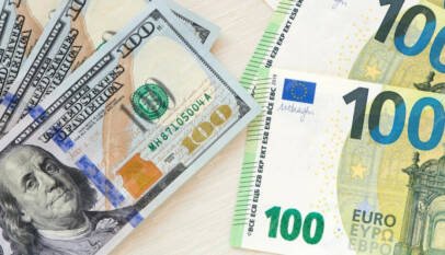 Dólar bajó 9 cts. y euro subió; eran vendidos .10 y .73