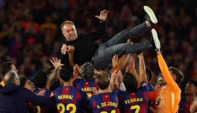 El FC Barcelona se corona campeón de La Liga tras vencer al Real Madrid en casa El FC Barcelona se corona campeón de La Liga tras vencer al Real Madrid en casa