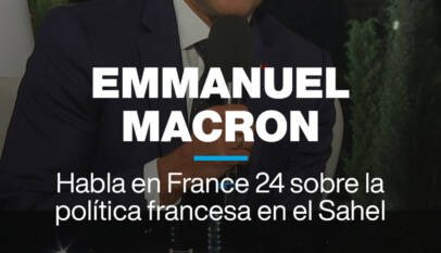 Emmanuel Macron habla en France 24 sobre la política francesa en el Sahel