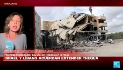 Informe desde Beirut: Israel y Líbano acuerdan extender tregua por 45 días más