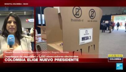 Informe desde Bogotá: abren las mesas de votación en Colombia para elegir nuevo presidente