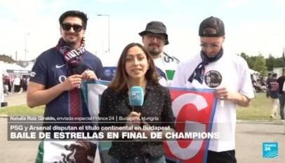 Informe desde Budapest: hinchas viven previa de la final de la Champions League entre Arsenal – PSG Informe desde Budapest: hinchas viven previa de la final de la Champions League entre Arsenal – PSG