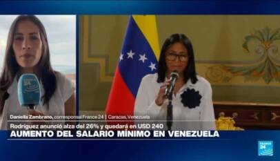 Informe desde Caracas: Rodríguez anuncia aumento del salario mínimo integral