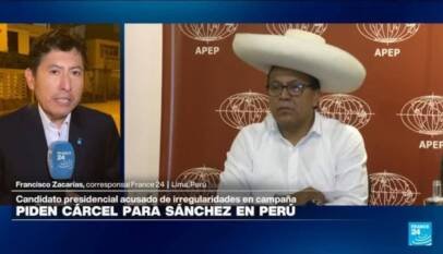 Informe desde Lima: Fiscalía pide cinco años de cárcel para candidato presidencial Roberto Sánchez