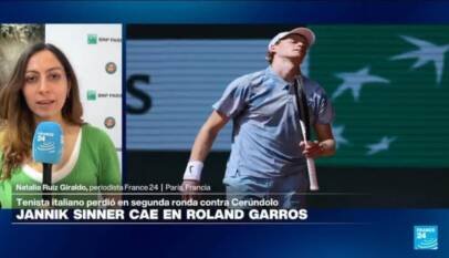 Informe desde París: Jannik Sinner, número uno del mundo, perdió en segunda vuelta de Roland Garros