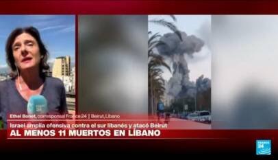 Israel ataca Beirut y extiende su invasión en Líbano antes de unos diálogos cruciales en Washington Israel ataca Beirut y extiende su invasión en Líbano antes de unos diálogos cruciales en Washington