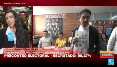Iván Cepeda, segundo en las votaciones de la primera vuelta presidencial de Colombia Iván Cepeda, segundo en las votaciones de la primera vuelta presidencial de Colombia
