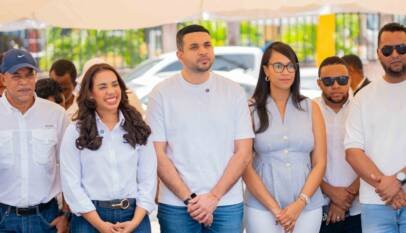 Ministerio de la Juventud y Alcaldía de Santo Domingo Norte entregan canchas deportivas a través del programa “Una Cancha Pa’ Mi Barrio”