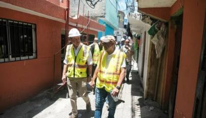 MIVHED pone en marcha reparación de viviendas en sector Los Praditos