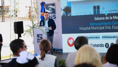 Raquel Peña encabeza inauguración del remozado Hospital Municipal Srta. Elupina Cordero en Sábana de la Mar