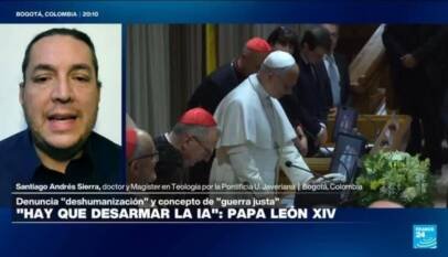 Santiago Sierra: «El papa León XIV quiere ser enfático en que la guerra no es justa en ningún caso»