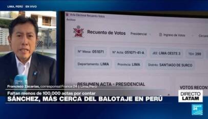 ¿Se despeja la incertidumbre en Perú?: el 17 de mayo se sabrá quiénes pasan a la segunda vuelta