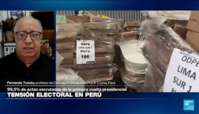Tensión electoral en Perú: ¿Cuál es el escenario social y político?