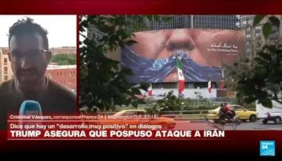 Trump asegura que pospuso ataque a Irán por petición de países de la región