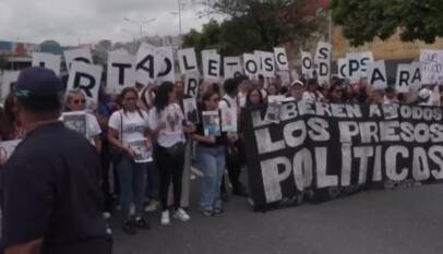 Venezuela: estudiantes universitarios protestan por los presos políticos que no han sido liberados