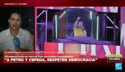 Así fue la celebración de la campaña de Abelardo de la Espriella tras los resultados preliminares