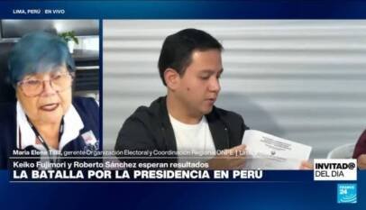 Balotaje en Perú: Sánchez supera a Fujimori por unos 41.000 votos con el más del 96% escrutado