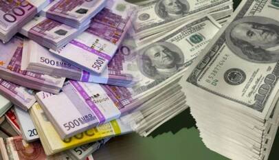 Dólar subió 27 cts. y euro bajó; eran vendidos .16 y .65
