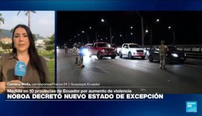 Ecuador despliega 13.000 militares en sus provincias más violentas para combatir al crimen organizado