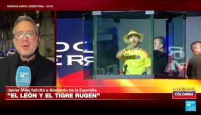 «El león y el tigre rugen»: así reaccionó Javier Milei a la segunda vuelta en Colombia