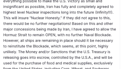 En directo: Trump asegura que Irán aceptó inspecciones nucleares; Teherán dice que no hay planes En directo: Trump asegura que Irán aceptó inspecciones nucleares; Teherán dice que no hay planes