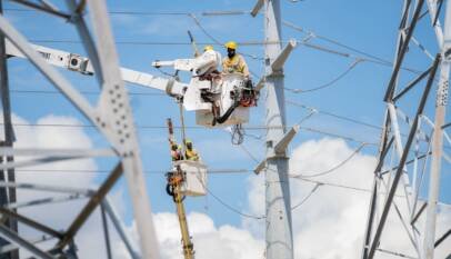 ETED da mantenimiento a línea transmisión en suroeste de RD 
