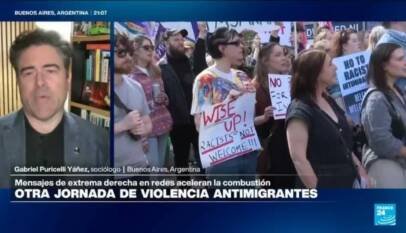 Gabriel Puricelli: «Protestas en Belfast están concentradas en pandillas violentas de ultraderecha»