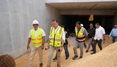 Hospital de Nisibón se encuentra a un 85% de ejecución; Ministro Ito Bisonó supervisa construcción Hospital de Nisibón se encuentra a un 85% de ejecución; Ministro Ito Bisonó supervisa construcción