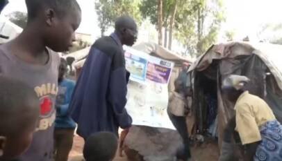 Incredulidad y escepticismo en los campamentos de desplazados sobre el brote de ébola en RD Congo