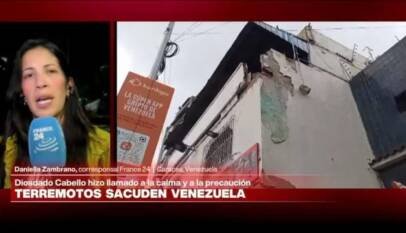 Informe desde Caracas: terremotos sacuden Venezuela y dejan edificios colapsados