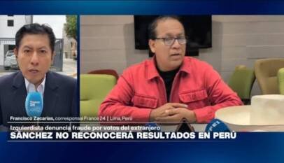 Informe desde Lima: Pedro Sánchez no reconocerá resultados de las elecciones en Perú