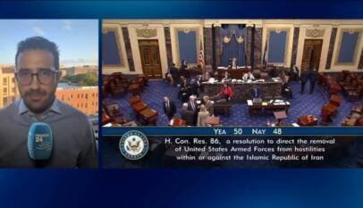 Informe desde Washington: senadores votan para frenar la guerra en Irán Informe desde Washington: senadores votan para frenar la guerra en Irán