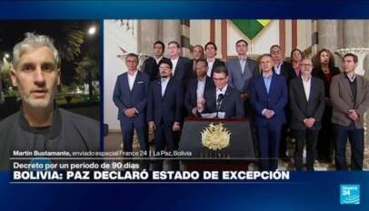Legisladores bolivianos definirán el futuro del Estado de Excepción decretado por Rodrigo Paz Legisladores bolivianos definirán el futuro del Estado de Excepción decretado por Rodrigo Paz