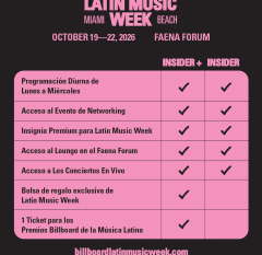 Los boletos para Billboard Latin Music Week 2026 ya están en preventa: Reserva los tuyos