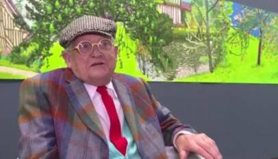 Los paisajes y colores de David Hockney, ícono del arte contemporáneo