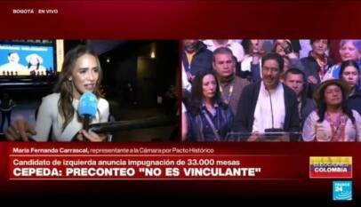María Fernanda Carrascal: «Vamos a esperar los escrutinios para reconocer los resultados»