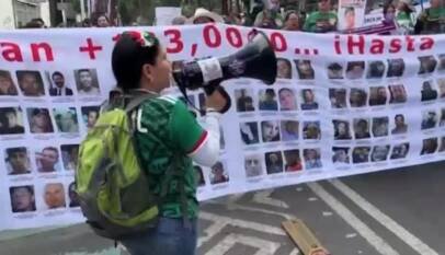 México: madres buscadoras y familiares de desaparecidos inician plan de lucha en medio del Mundial México: madres buscadoras y familiares de desaparecidos inician plan de lucha en medio del Mundial