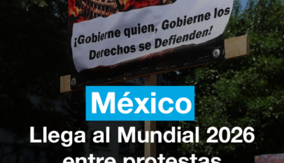 Mundial 2026: a dos días del partido inaugural, manifestantes bloquean el acceso al estadio Azteca