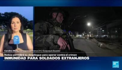 Noboa decreta conflicto armado interno en Ecuador y ofrece inmunidad a soldados extranjeros Noboa decreta conflicto armado interno en Ecuador y ofrece inmunidad a soldados extranjeros